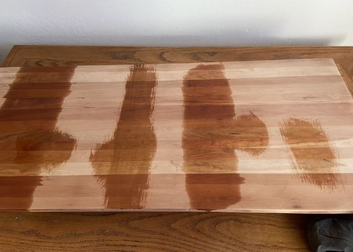 Use Water Based Poly Over Oil Stain
