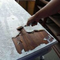 How To Remove Latex Paint From Wood 6, How Do You Get Dried Latex Paint Off Hardwood Floors