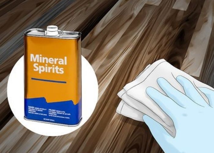 Using Mineral Spirits to Remove Dust