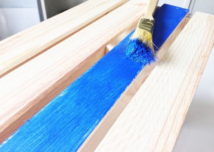 Acrylic Paint On Wood Furniture, How To Remove Water Based Paint From Furniture
