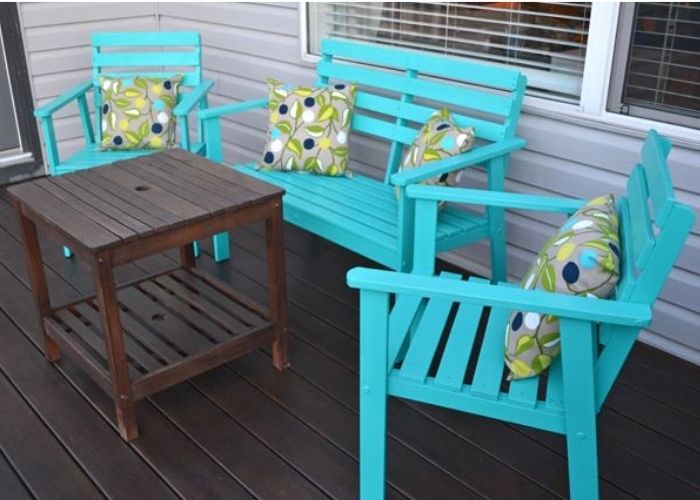 9 Best Paint For Outdoor Wood Furniture, Best Paint For Garden Metal Furniture