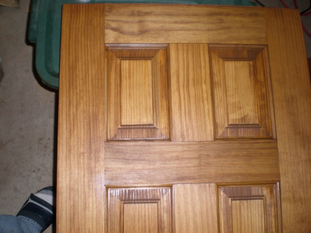 Staining Pine Doors