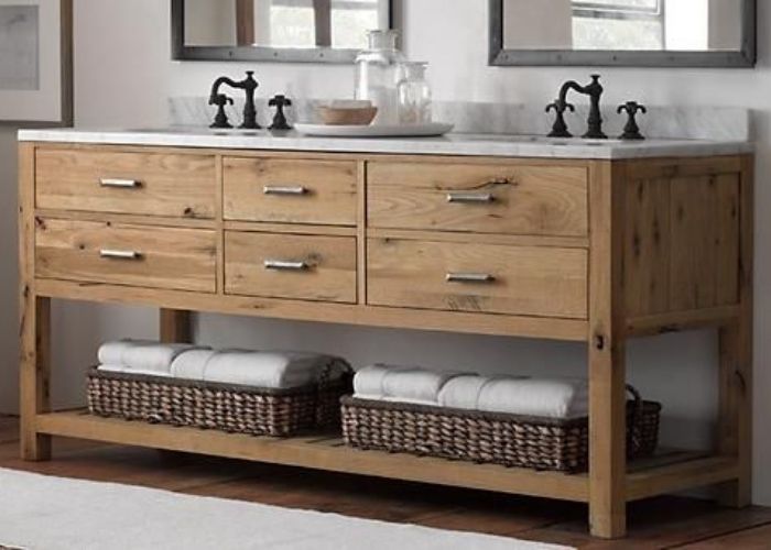 Best Wood To Build Bathroom Vanity