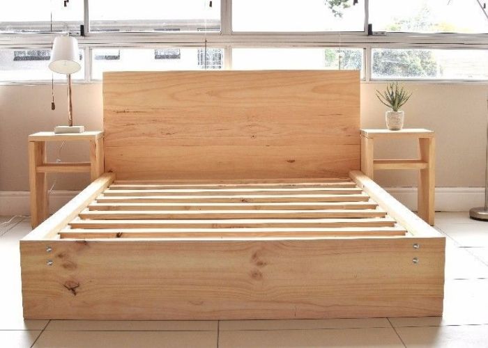 The Best Wood For Bed Frame By A Lumber, What Size Boards For A Queen Bed