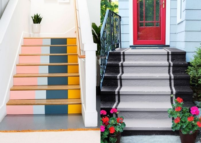 What Kind Of Paint Do You Use On Interior & Exterior Stairs