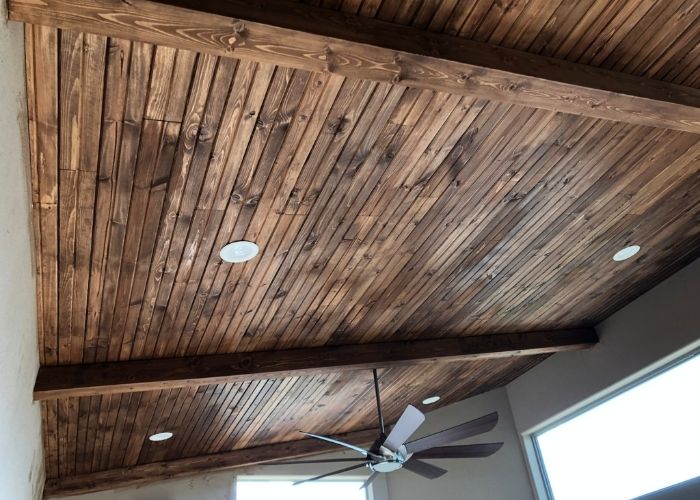 Best Finish for Tongue and Groove Pine Ceiling