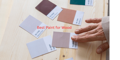 The best paint for wood color samples