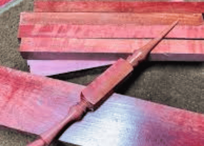Pink ivory wood