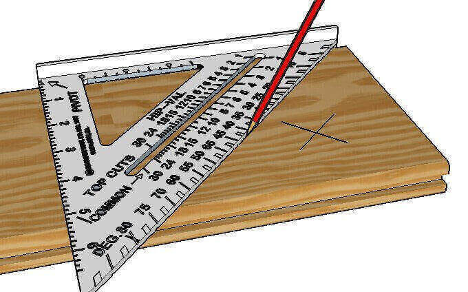 How to Measure and Cut a 45-Degree Angle Cut in Wood