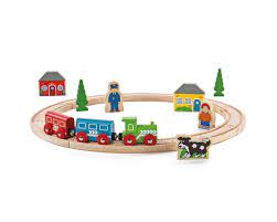 Wooden Train Set