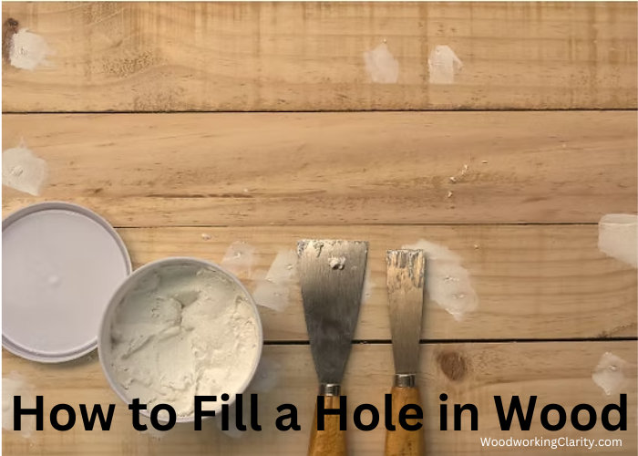 How to Fill a Hole in Wood