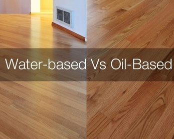 Oil based stain vs water based stain image