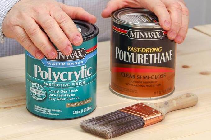 Polycrylic vs Polyurethane Image