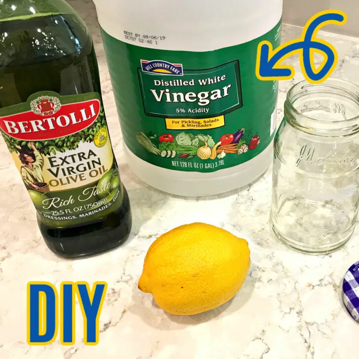 How to get Heat Marks out of Wood with Vinegar and Olive Oil 