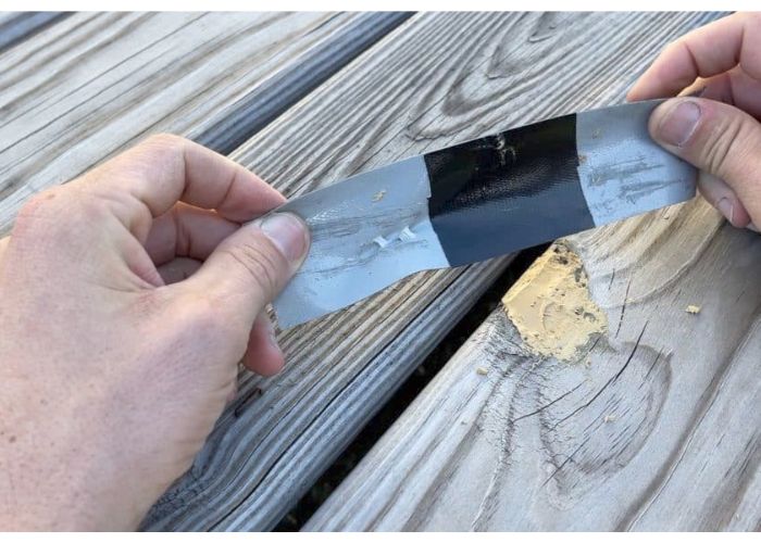 How to Apply Wood Filler to Decks