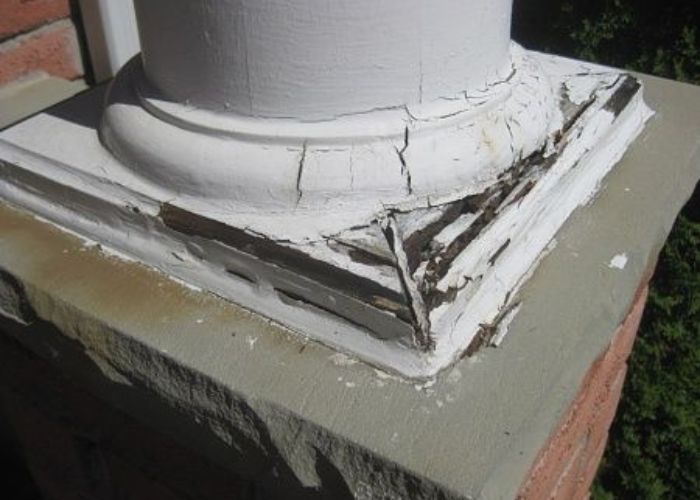 How to Prevent Wood Porch Columns from Rotting 