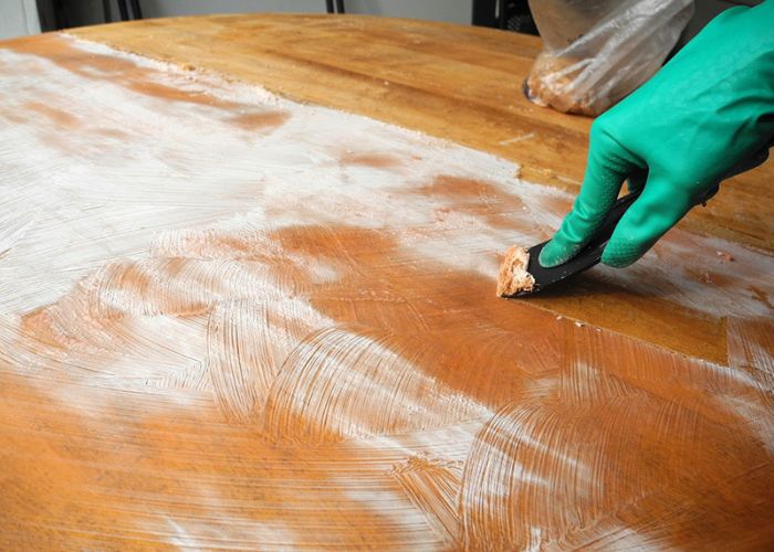 Sanding Off Polyurethane