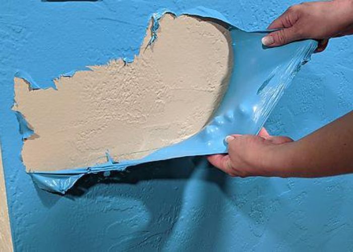 Peeling Semi-Gloss Paint