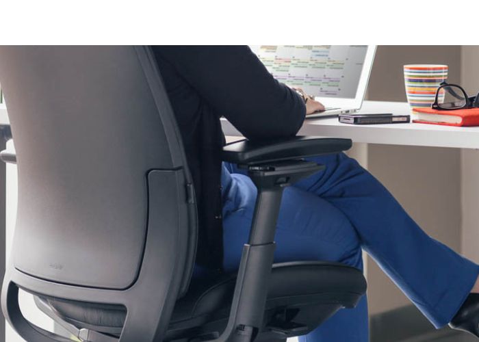 Using an Adjustable Office Chair to Make Your Desk Taller 