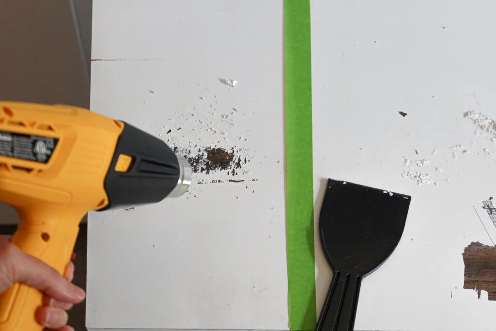 How to Get Chalk Paint Off Wood Using a Heat Gun