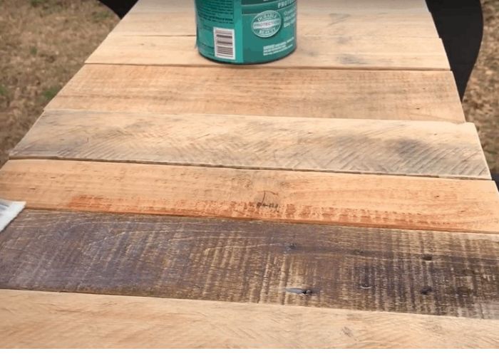 Polycrylic to seal outdoor wood