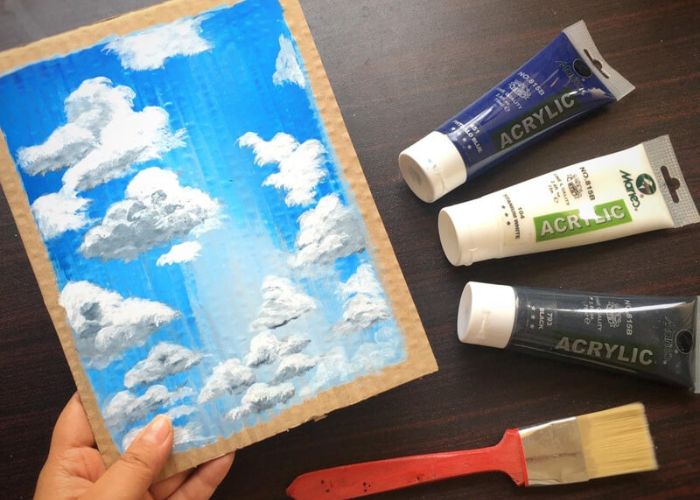 How To Paint Cardboard in 2 Easy StepbyStep Methods