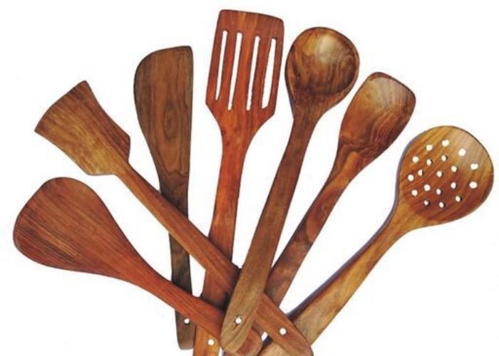 wooden cooking spoons