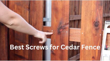 Best Screws for Cedar Fence