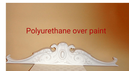 Can you put polyurethane over paint
