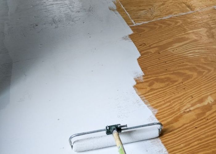 best paint for plywood floors