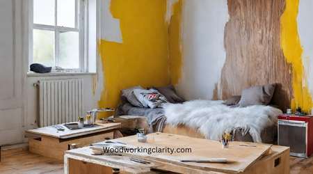 Paint for plywood walls