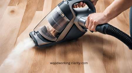 Using a Vacuum to clean wood