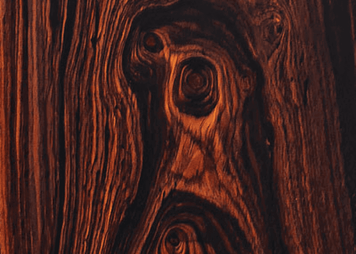 Cococobolo dark wood